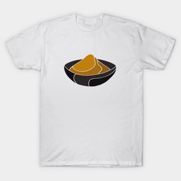 Curry - Stylized Food T-Shirt by M.P. Lenz